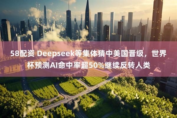 58配资 Deepseek等集体猜中美国晋级，世界杯预测AI命中率超50%继续反转人类
